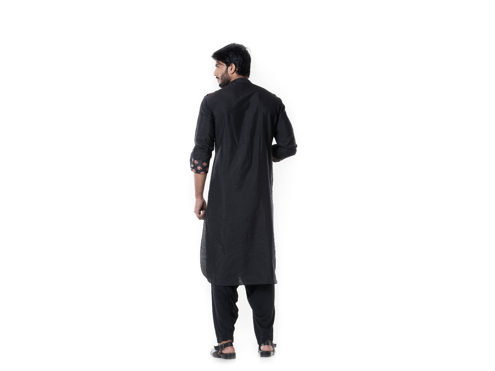 Black Pathani Set