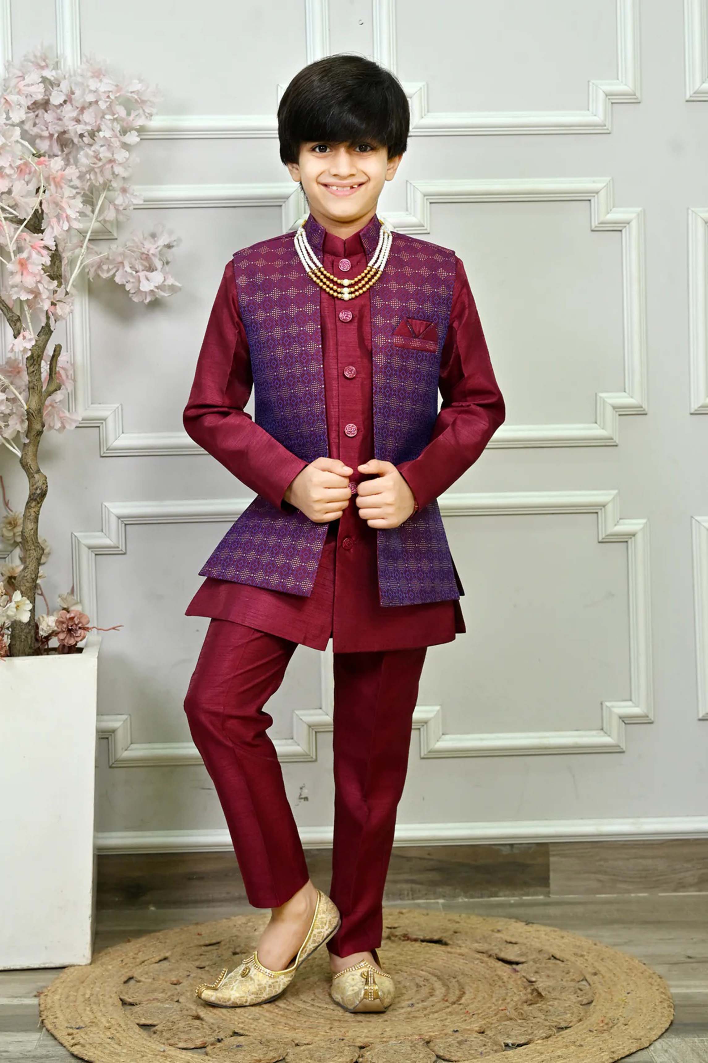Kurta Pyjama with Jacket