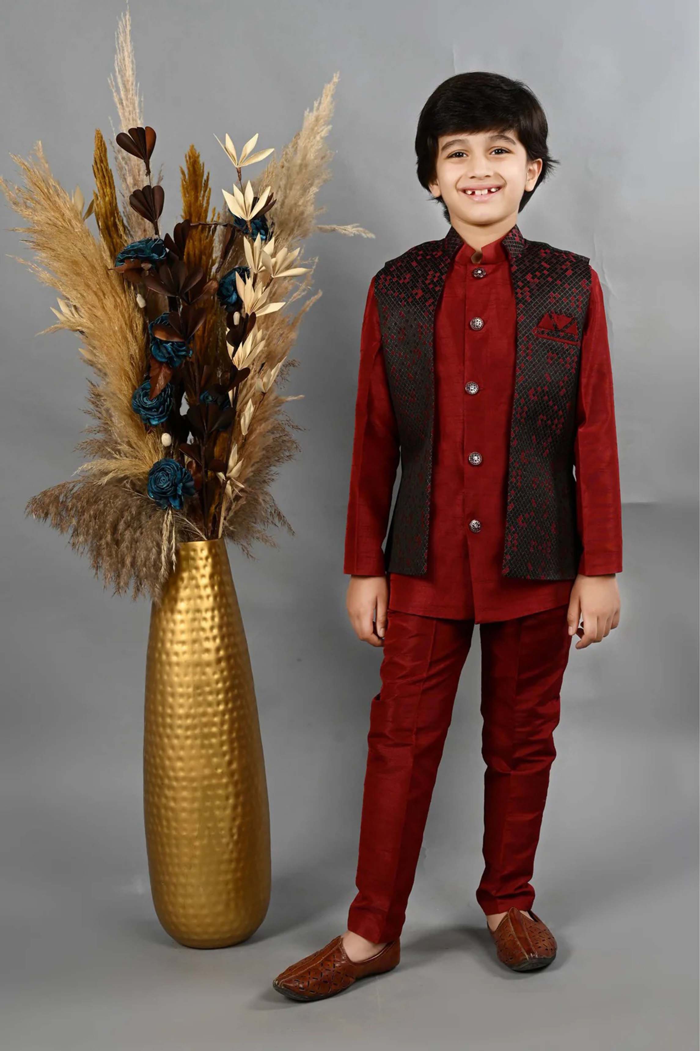 Kurta Pyjama with Jacket