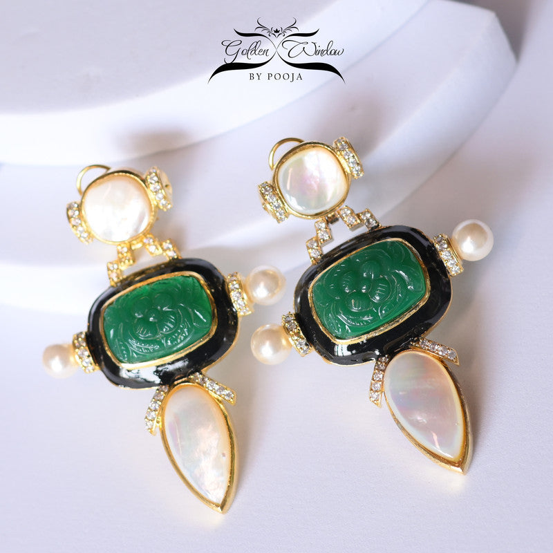 Image of IMPERIAL MOP EARRINGS