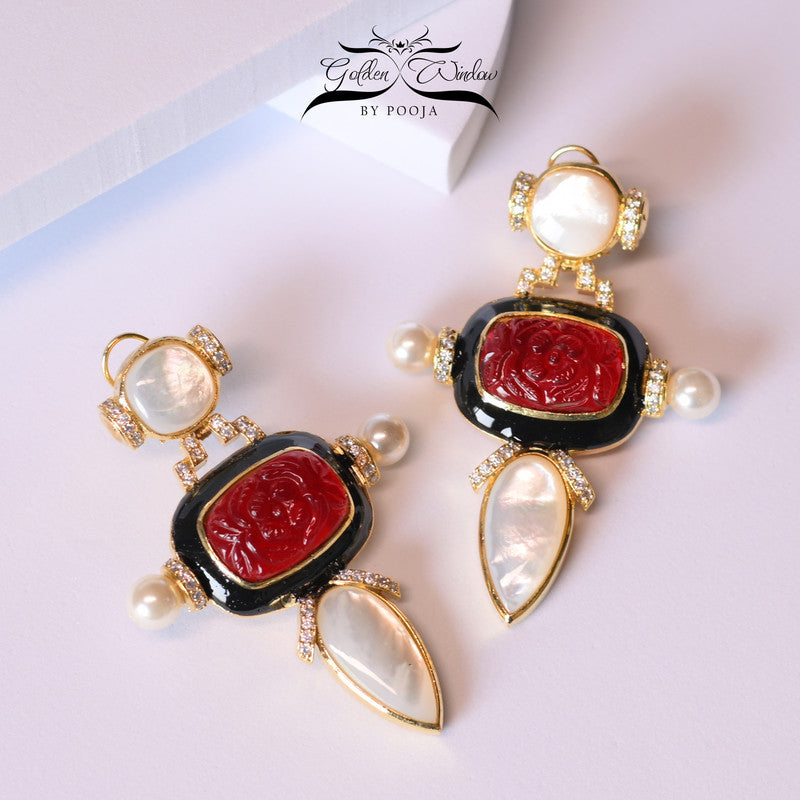 Image of IMPERIAL MOP EARRINGS