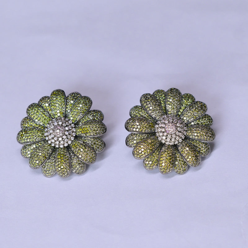 Image of FLORAL STUDS