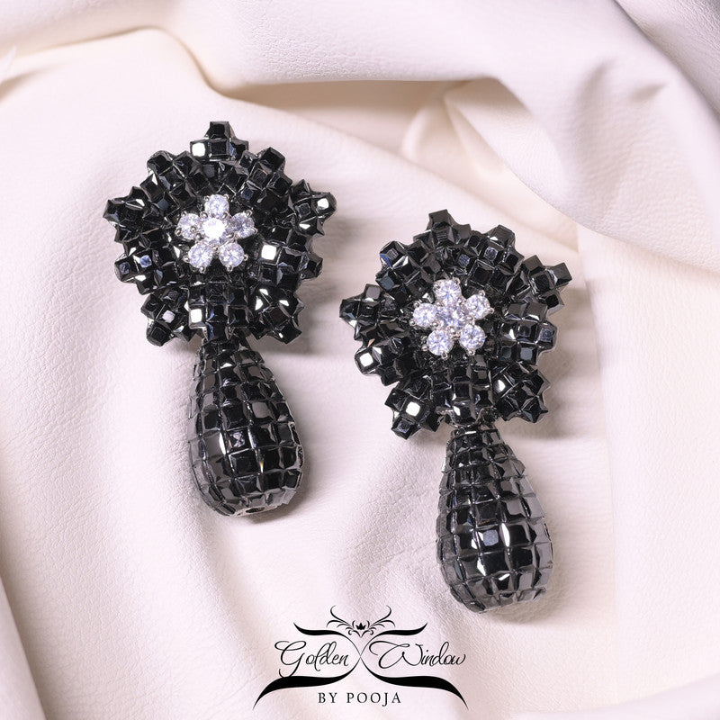 Image of Regal Flower Earrings