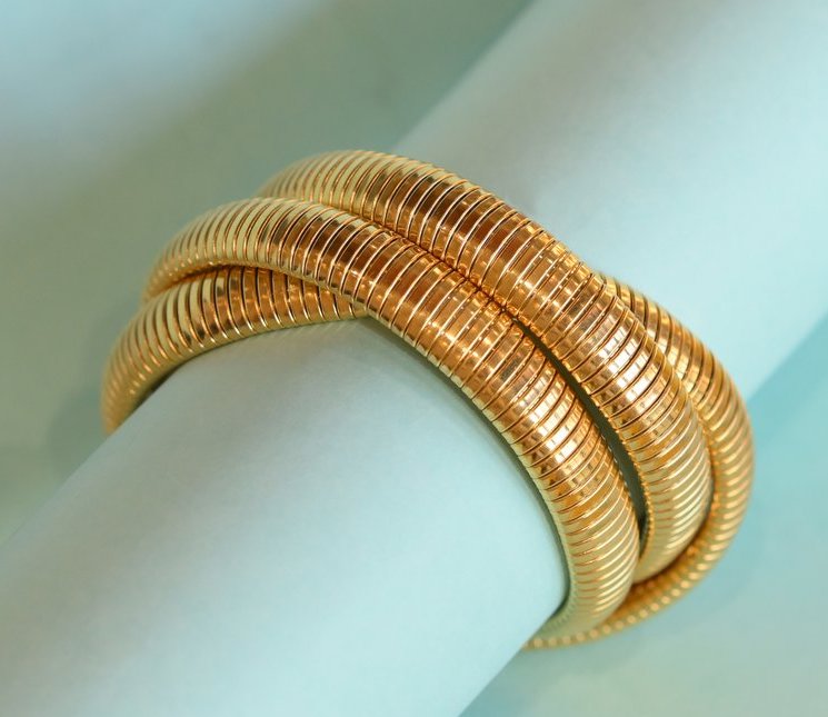 Image of SPIRAL BRACELET- 3 LAYERED