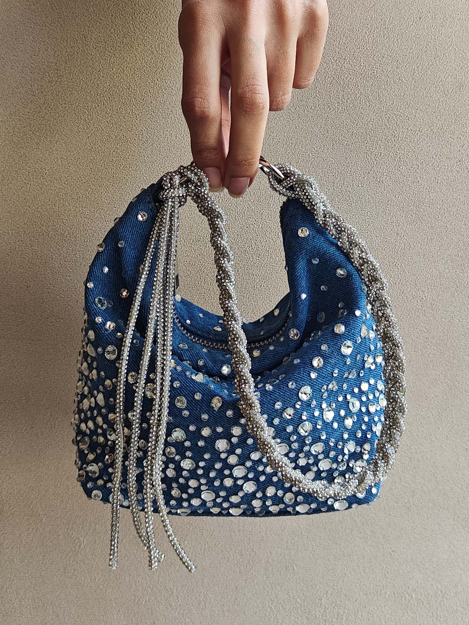 Image of The Denim Hobo Bag