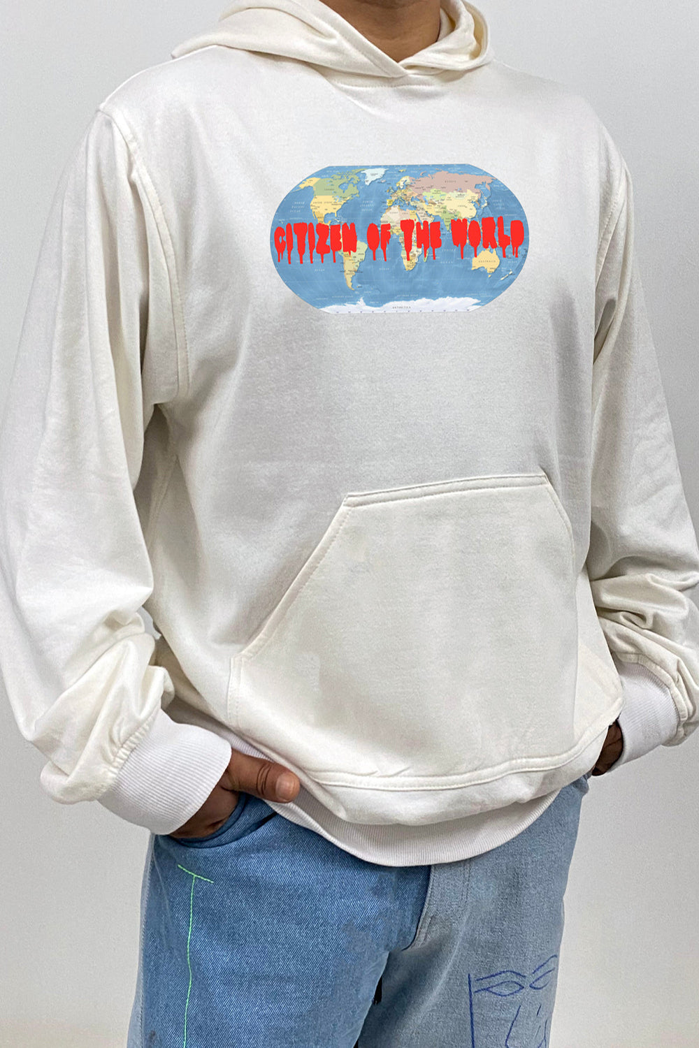 Citizen Of The World Hoodie - Auraya Fashion 