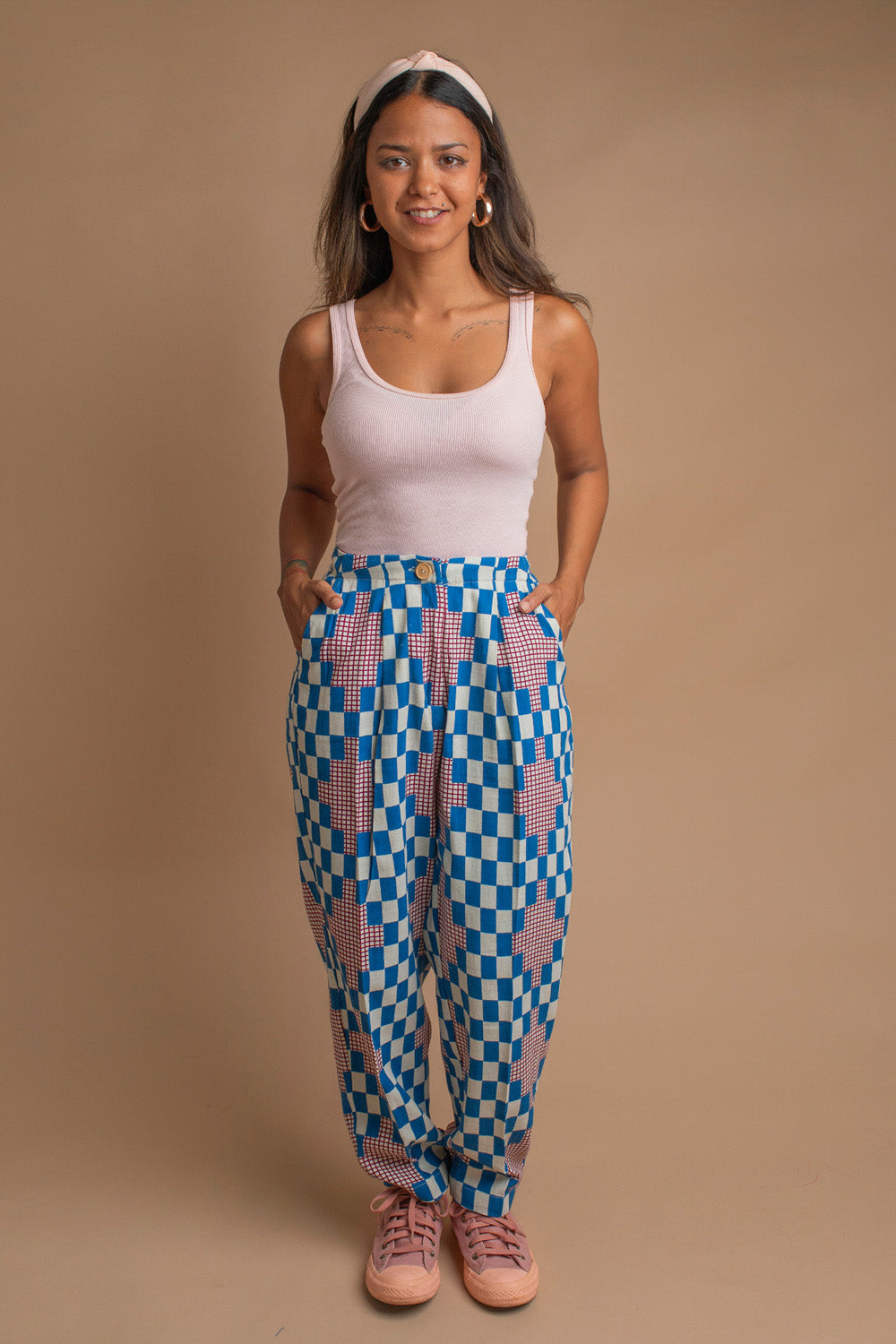 Check on Check Women's Haru Pants