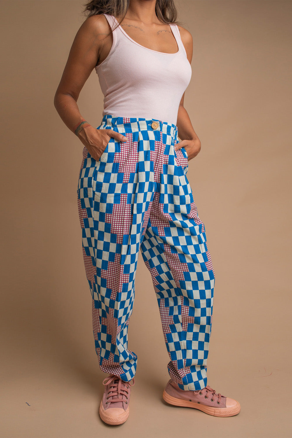 Check on Check Women's Haru Pants