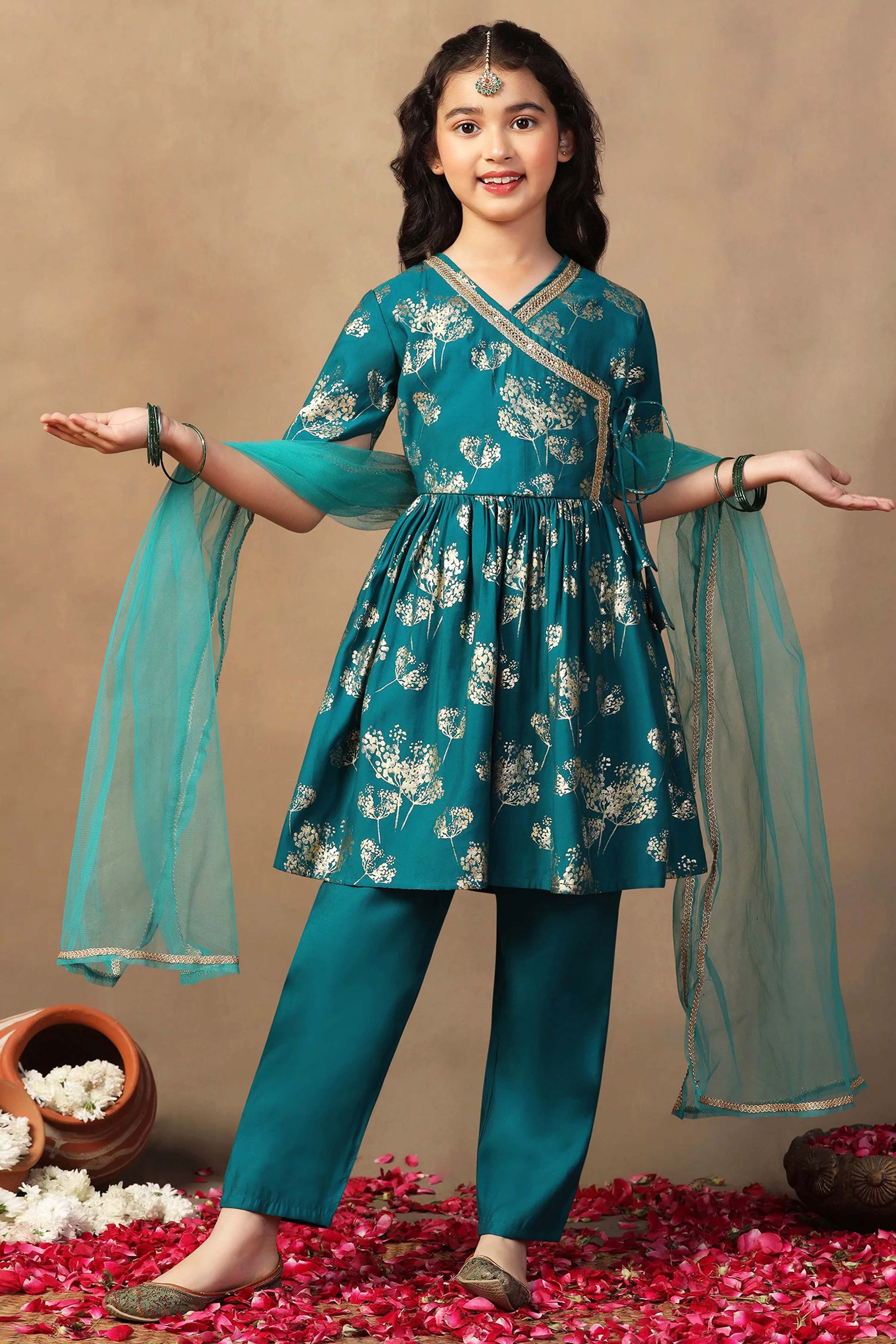 Salwar Suit Set With Dupatta