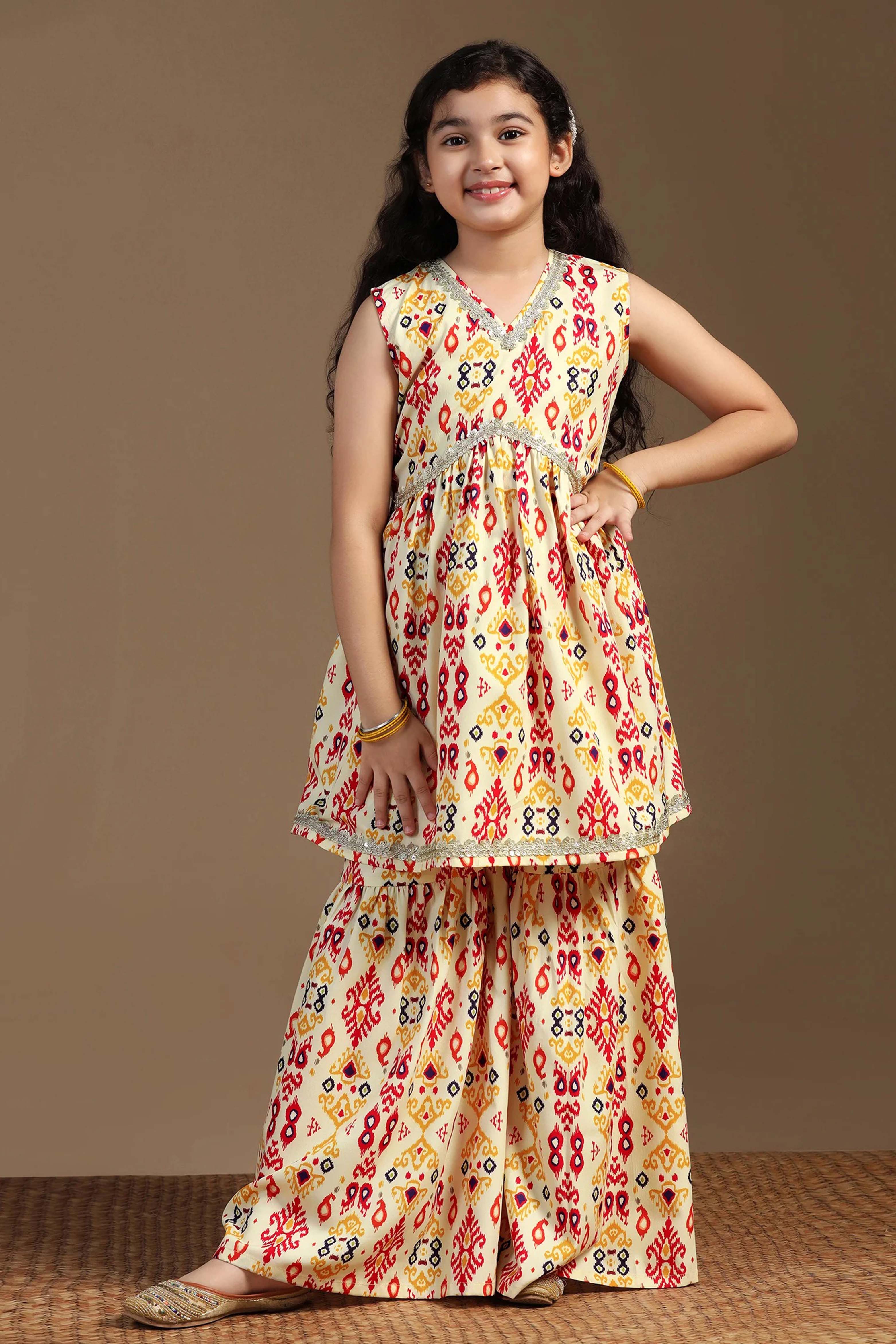 Kurta With Sharara