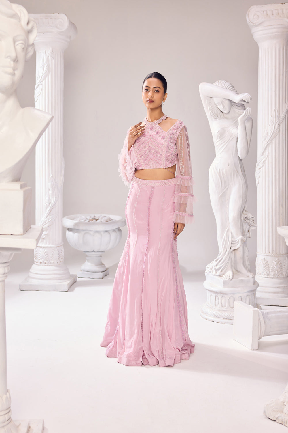 Harmony Fishcut Lehenga Set