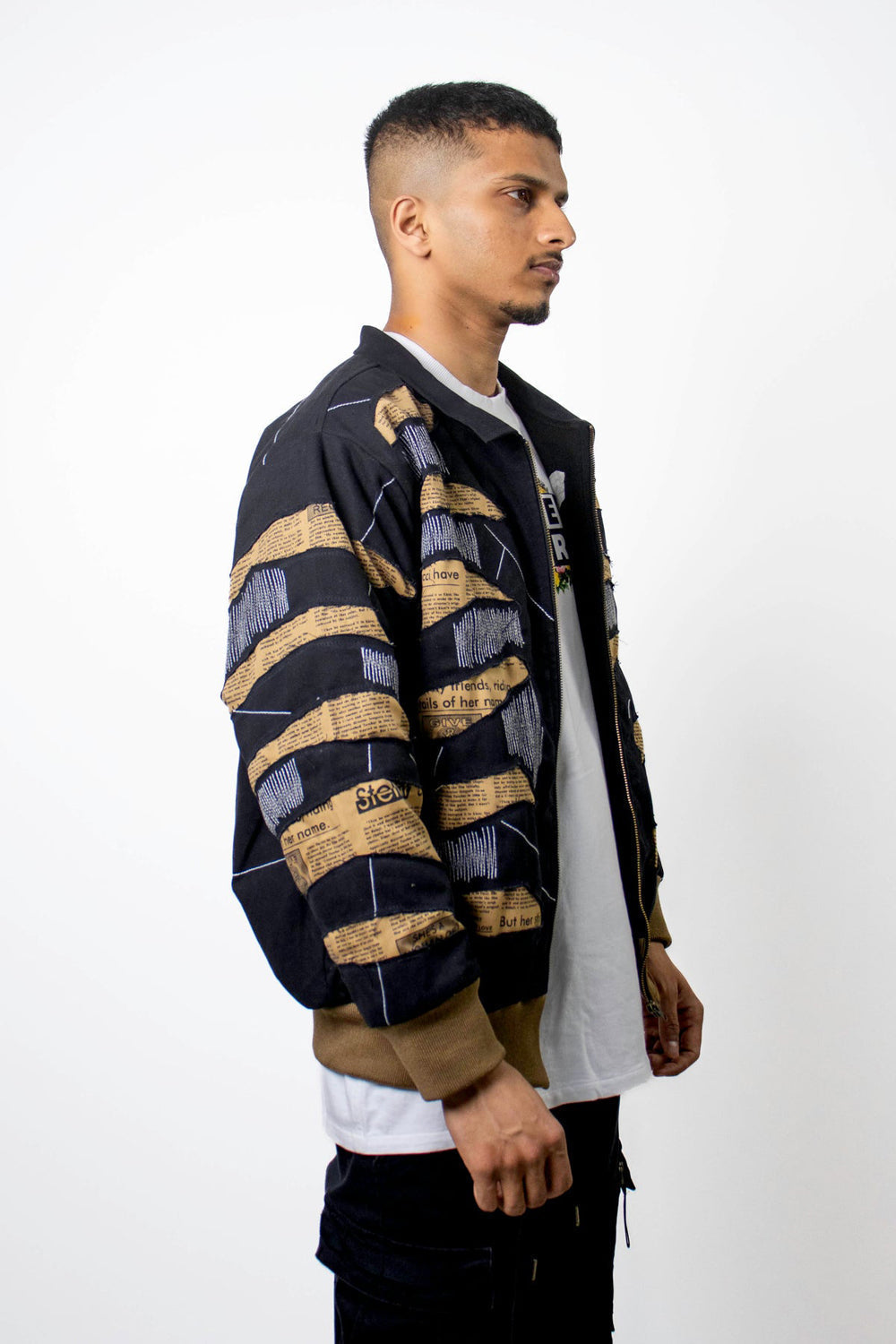 Clouds Denim Jacket - Auraya Fashion 