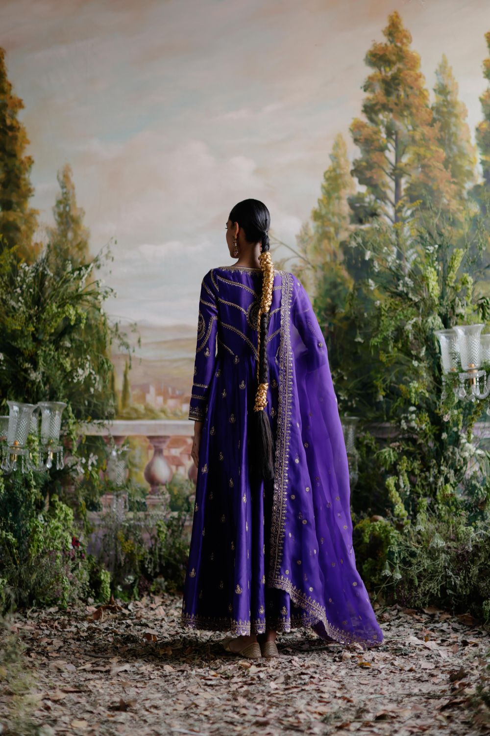 Purple Jacket Set - Auraya Fashion 