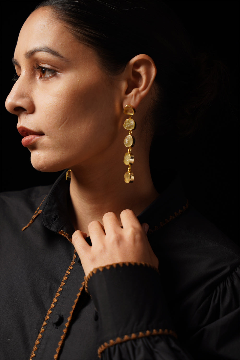 Citrine Dangler Earring