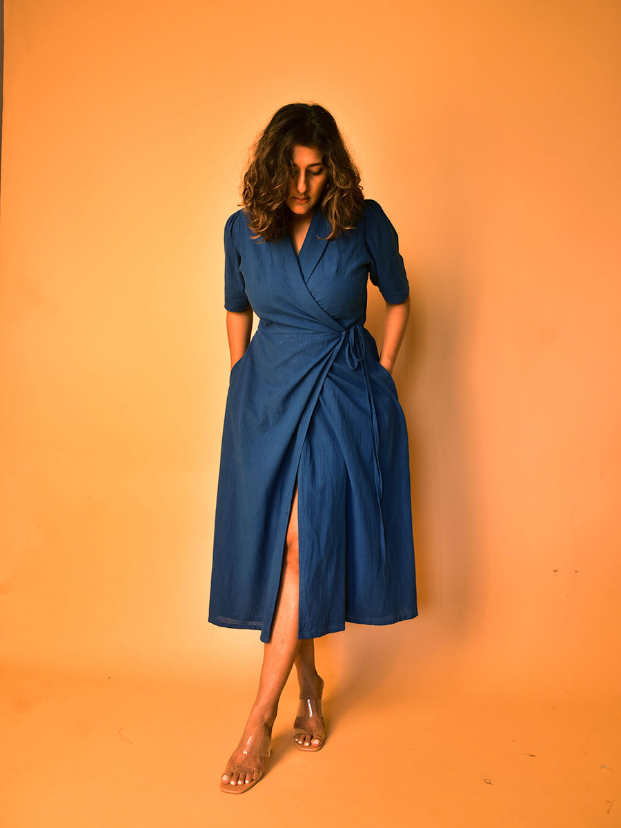 Aria Wrap Dress Auraya Fashion Aria Wrap Dress Auraya Fashion
