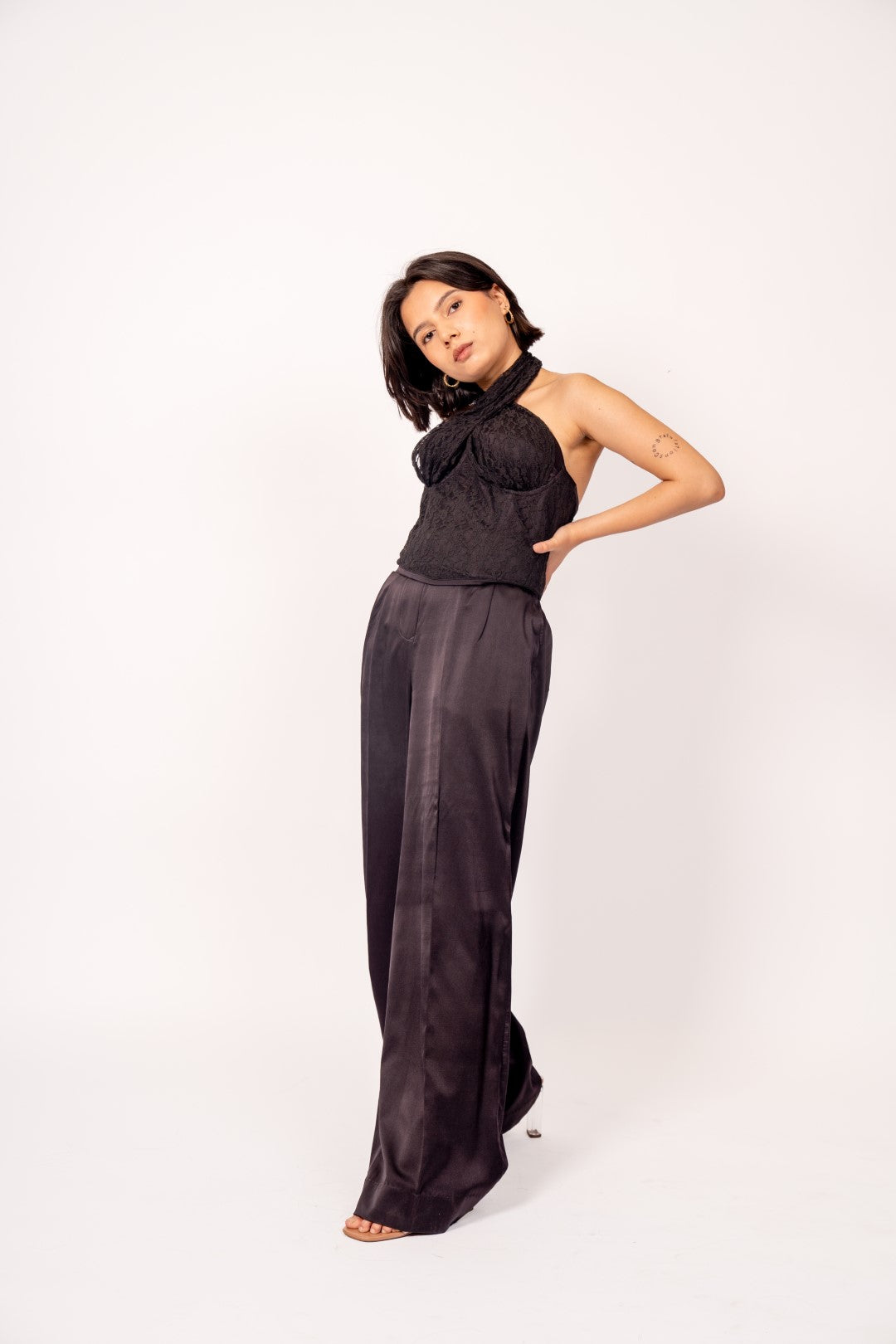 The Mistress Black Structured Corset | Luxury Chic Evening Top