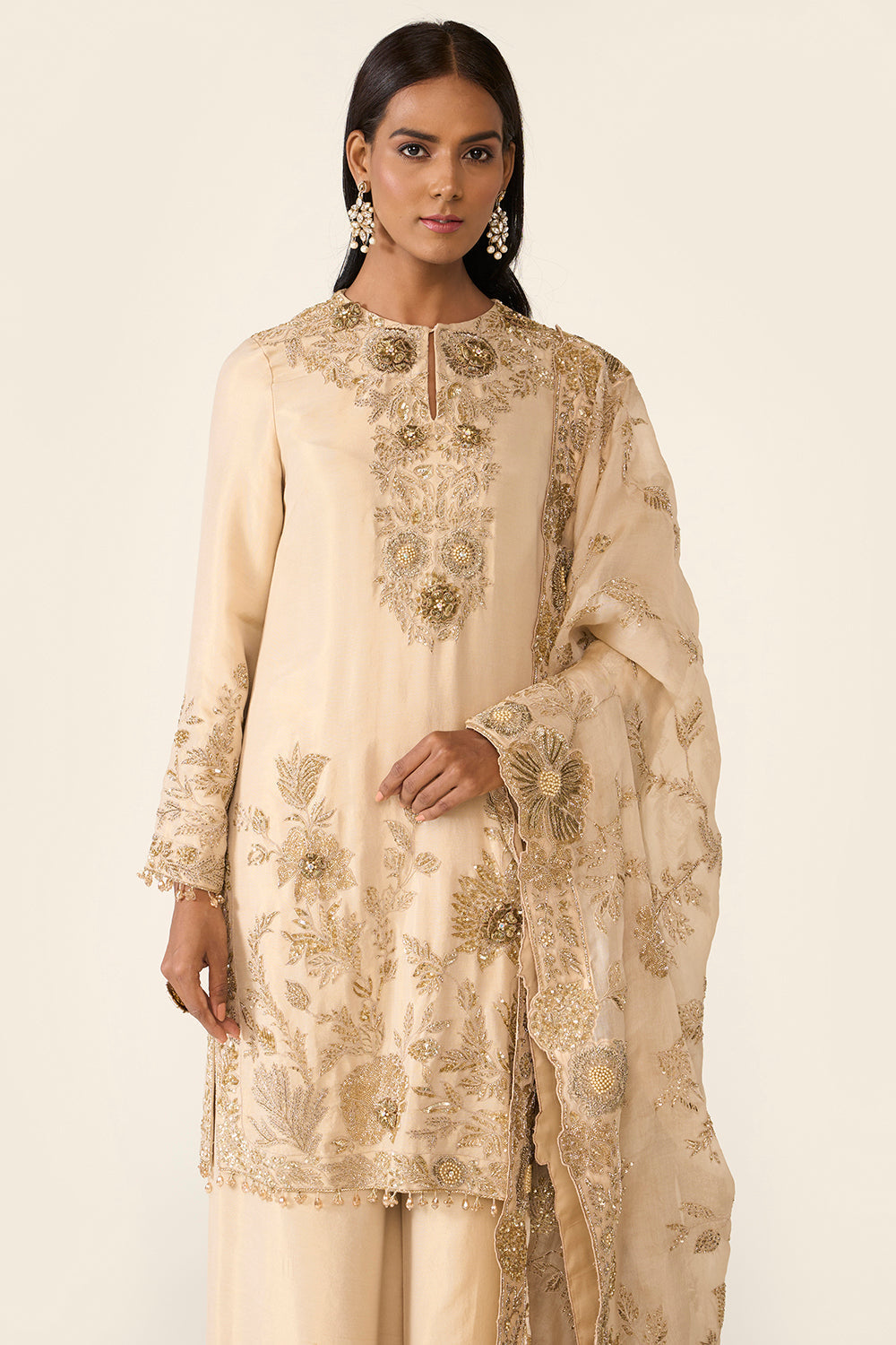 Golden Kurta Set