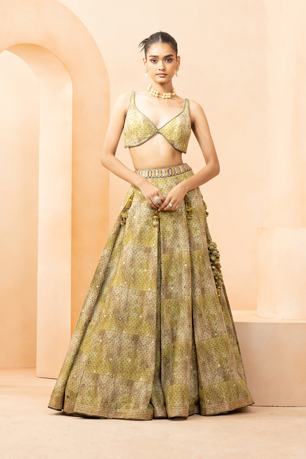 Qahr Lehenga - Auraya Fashion -  - #tag1# - #tag2# - #tag3# - #tag3#