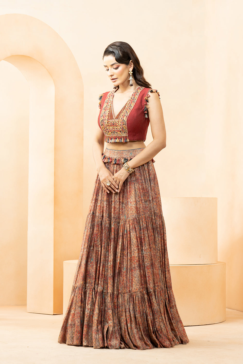 Rehmat Lehenga - Auraya Fashion -  - #tag1# - #tag2# - #tag3# - #tag3#