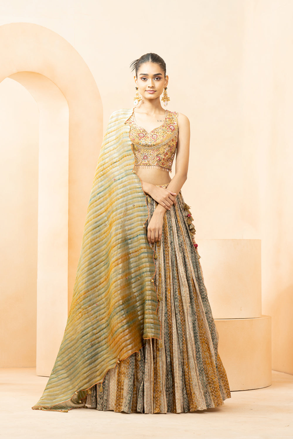 Sabaa Lehenga - Auraya Fashion - Studio Bageecha - #tag1# - #tag2# - #tag3# - #tag3#