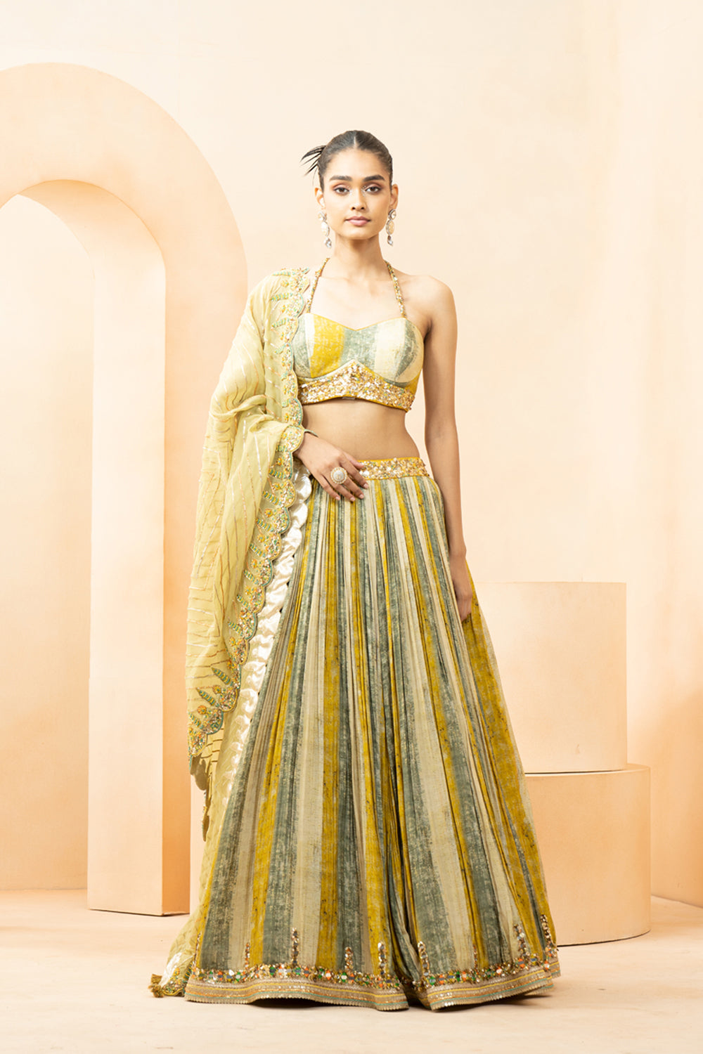 Nayaab Lehenga - Auraya Fashion -  - #tag1# - #tag2# - #tag3# - #tag3#