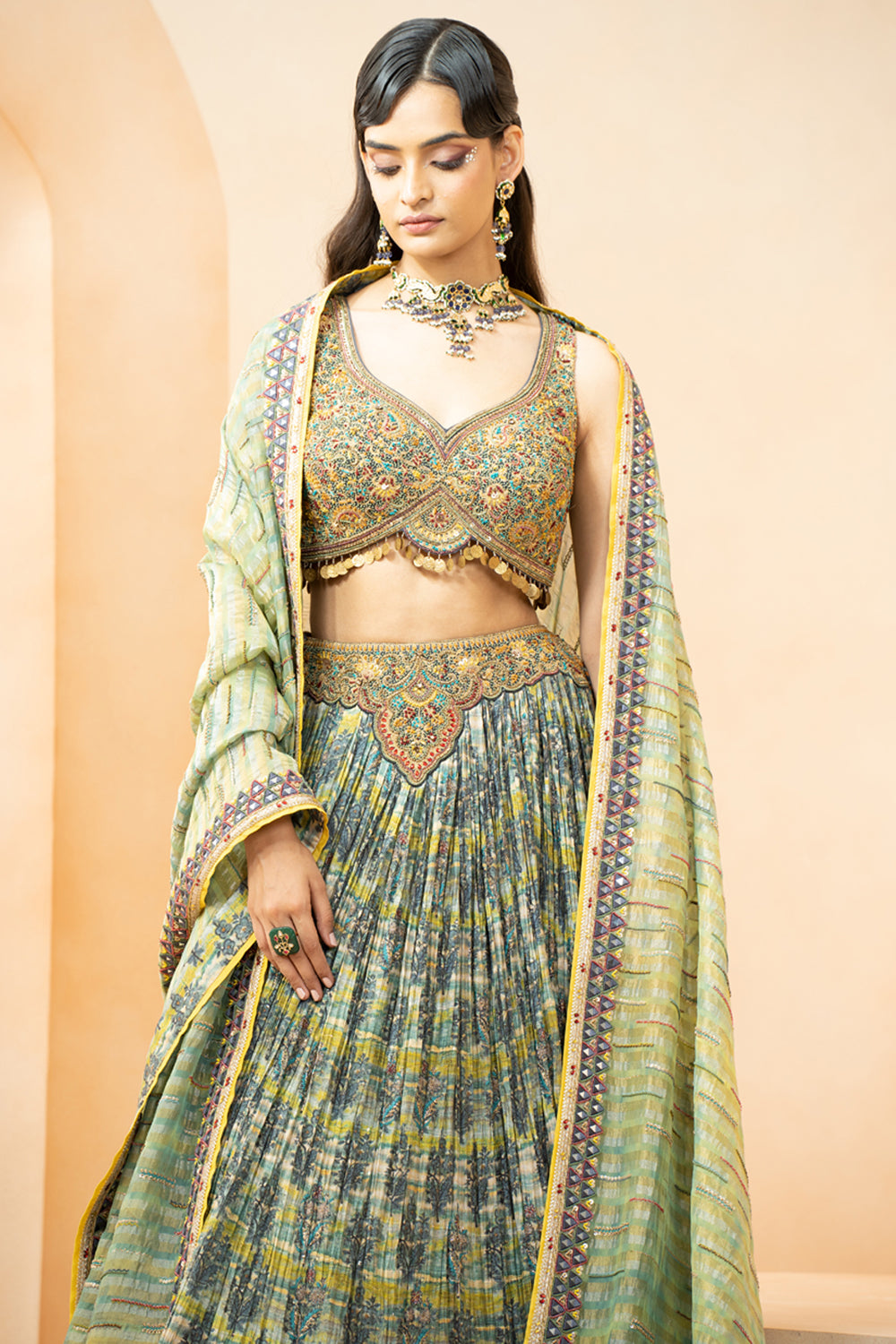 Abeer Lehenga - Auraya Fashion - Studio Bageecha - #tag1# - #tag2# - #tag3# - #tag3#