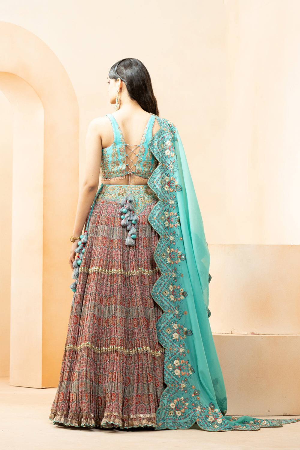 Warq Lehenga