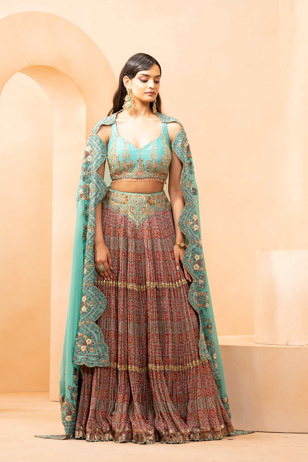 Warq Lehenga