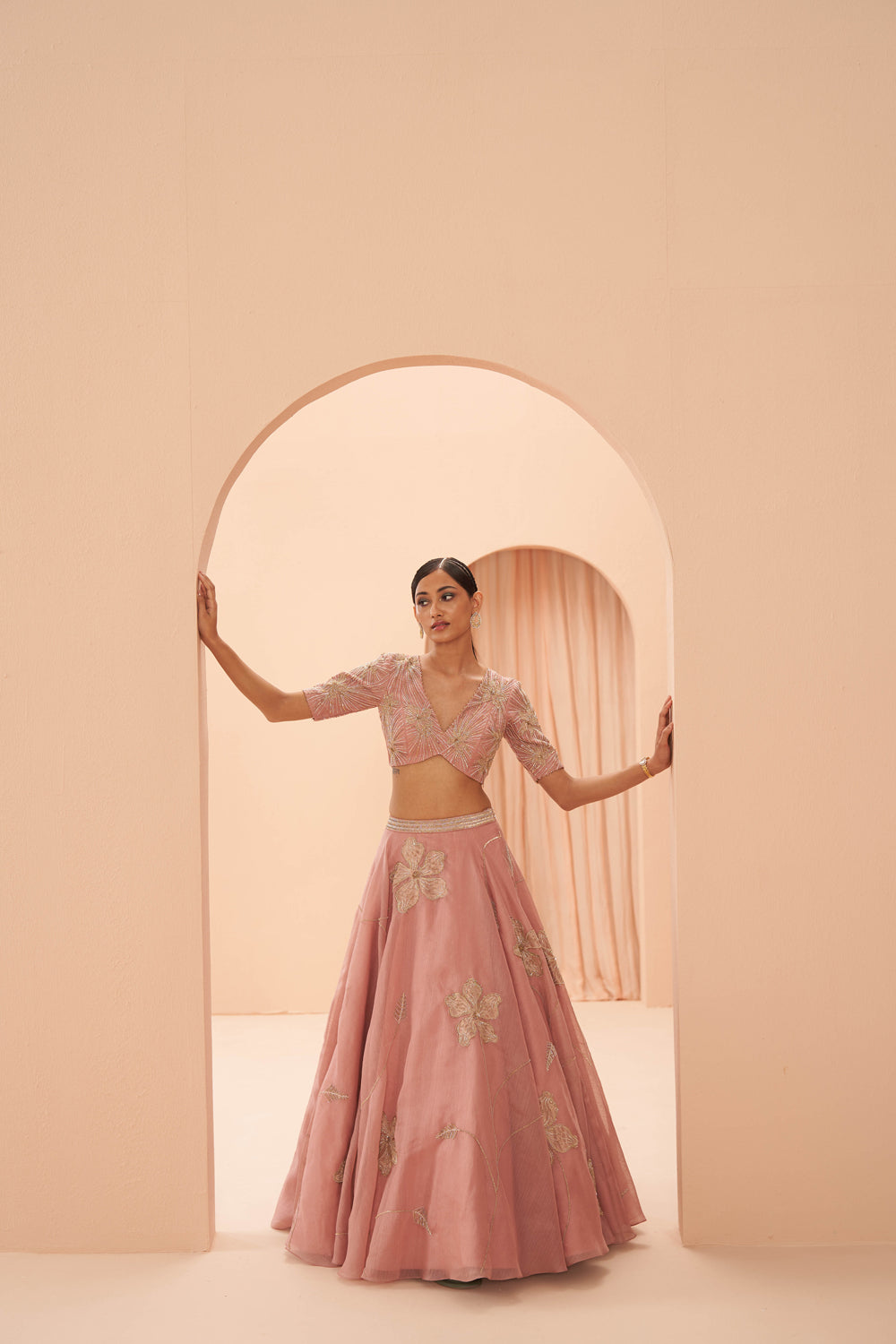 Orchid Pink Lehenga Set