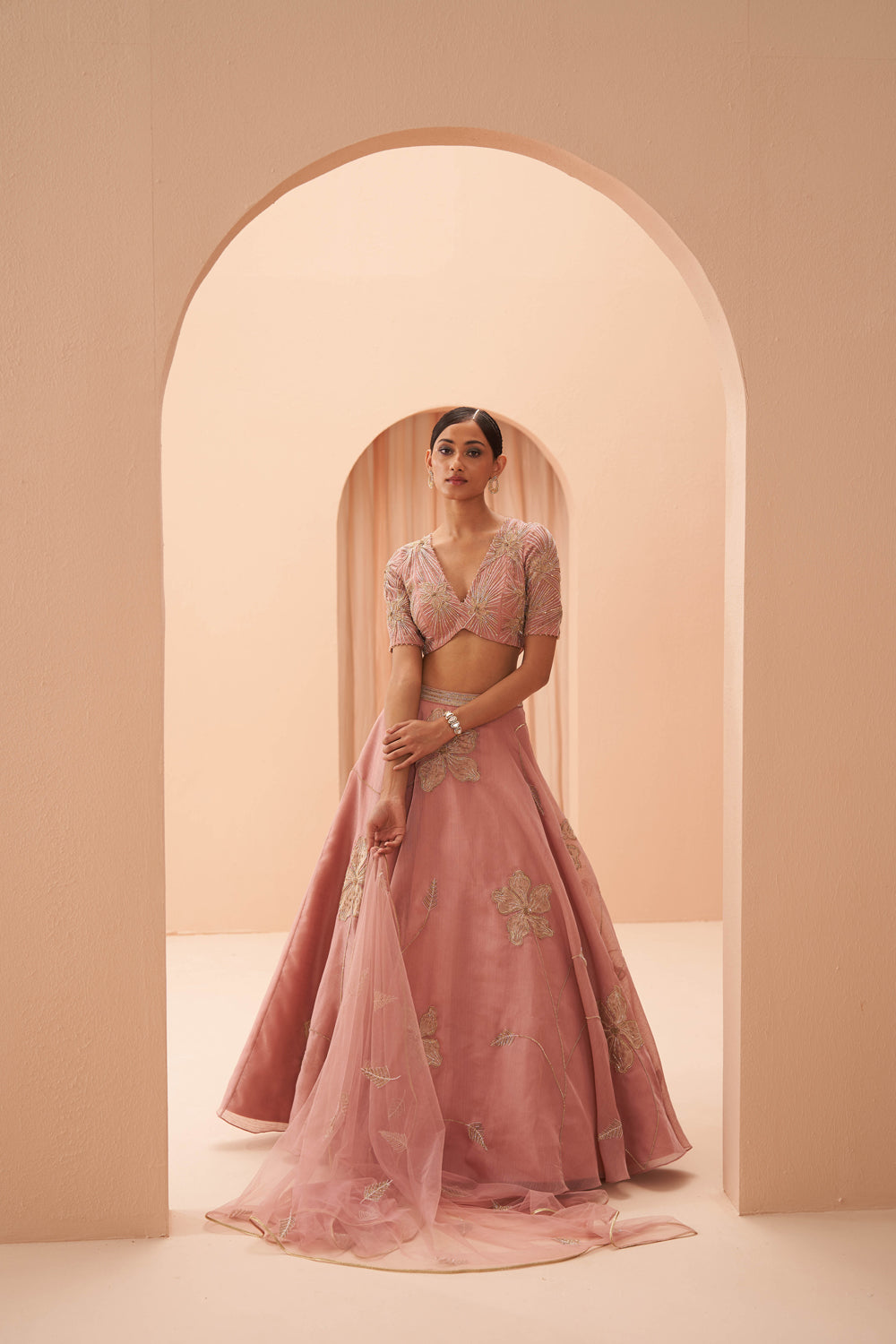 Orchid Pink Lehenga Set