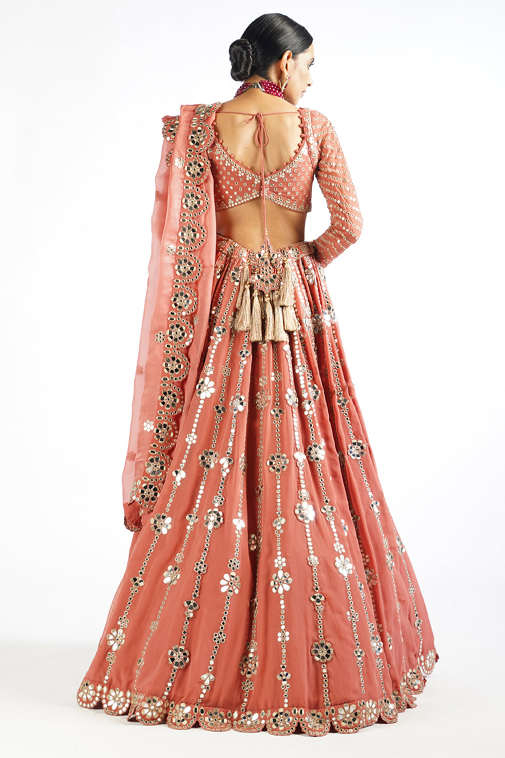 Mellow Rose Chandelier Drop Lehenga Set