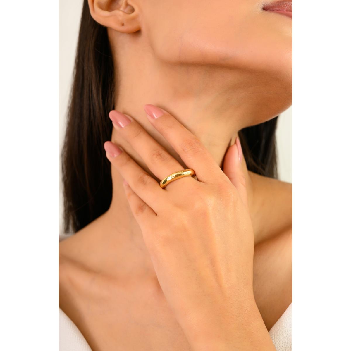 925 Sterling Silver Rose Gold Solid Antique Ring