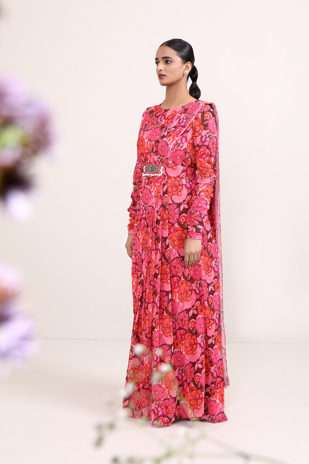 Petunia Saree - Auraya Fashion 