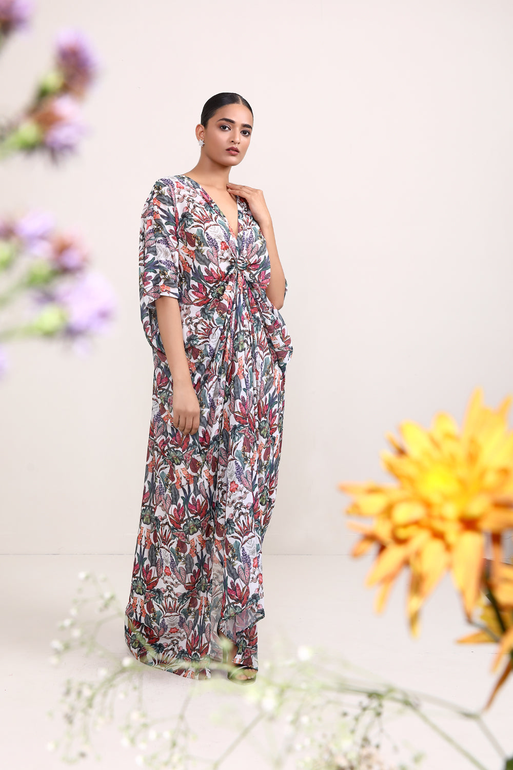 Acacia Kaftan Dress - Auraya Fashion 