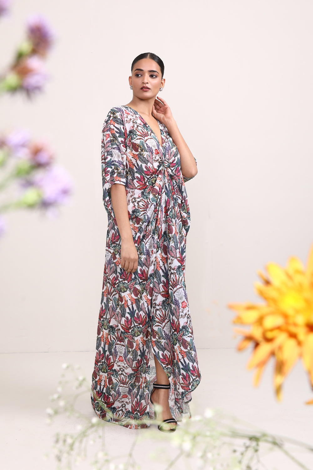 Acacia Kaftan Dress - Auraya Fashion 