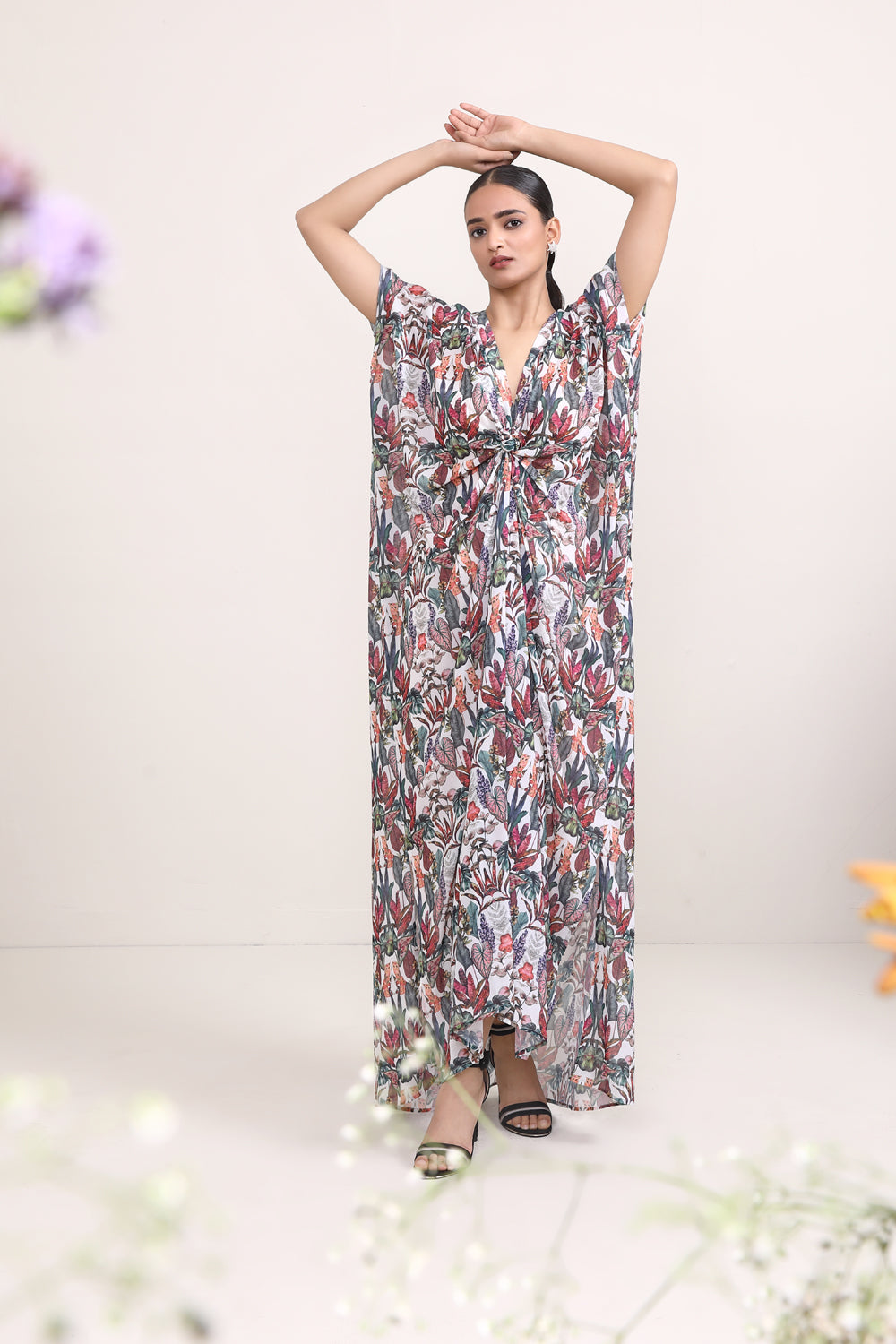 Acacia Kaftan Dress - Auraya Fashion 