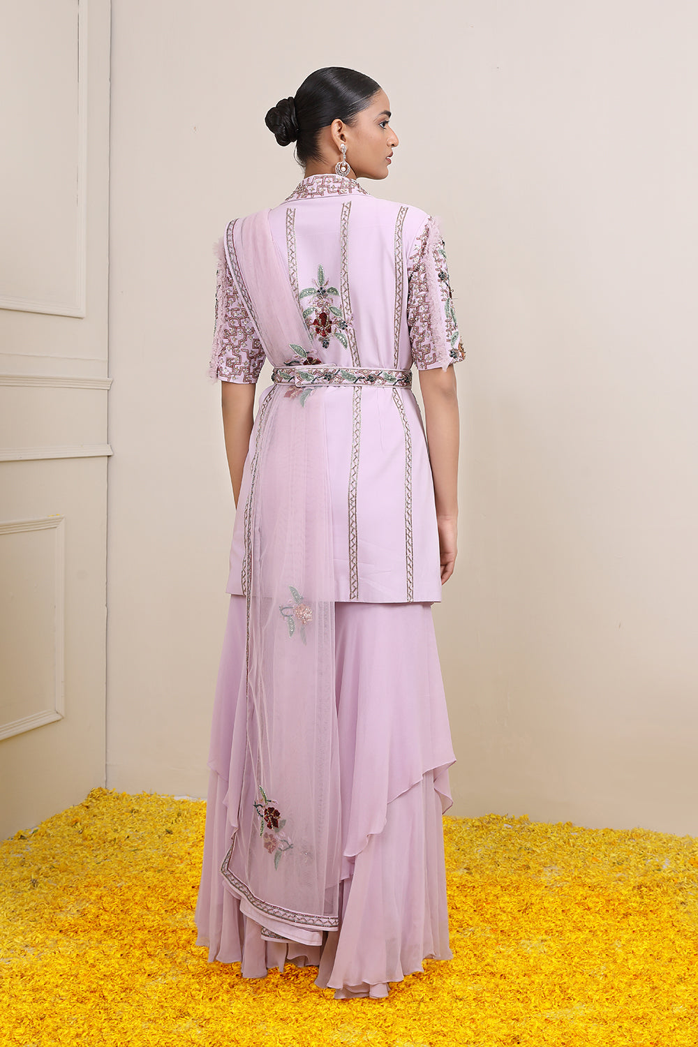 Safira Sharara Set - Auraya Fashion 