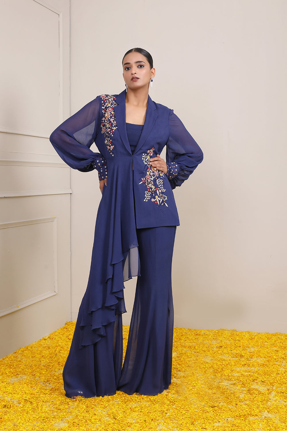 Rabia Sharara Set - Auraya Fashion 