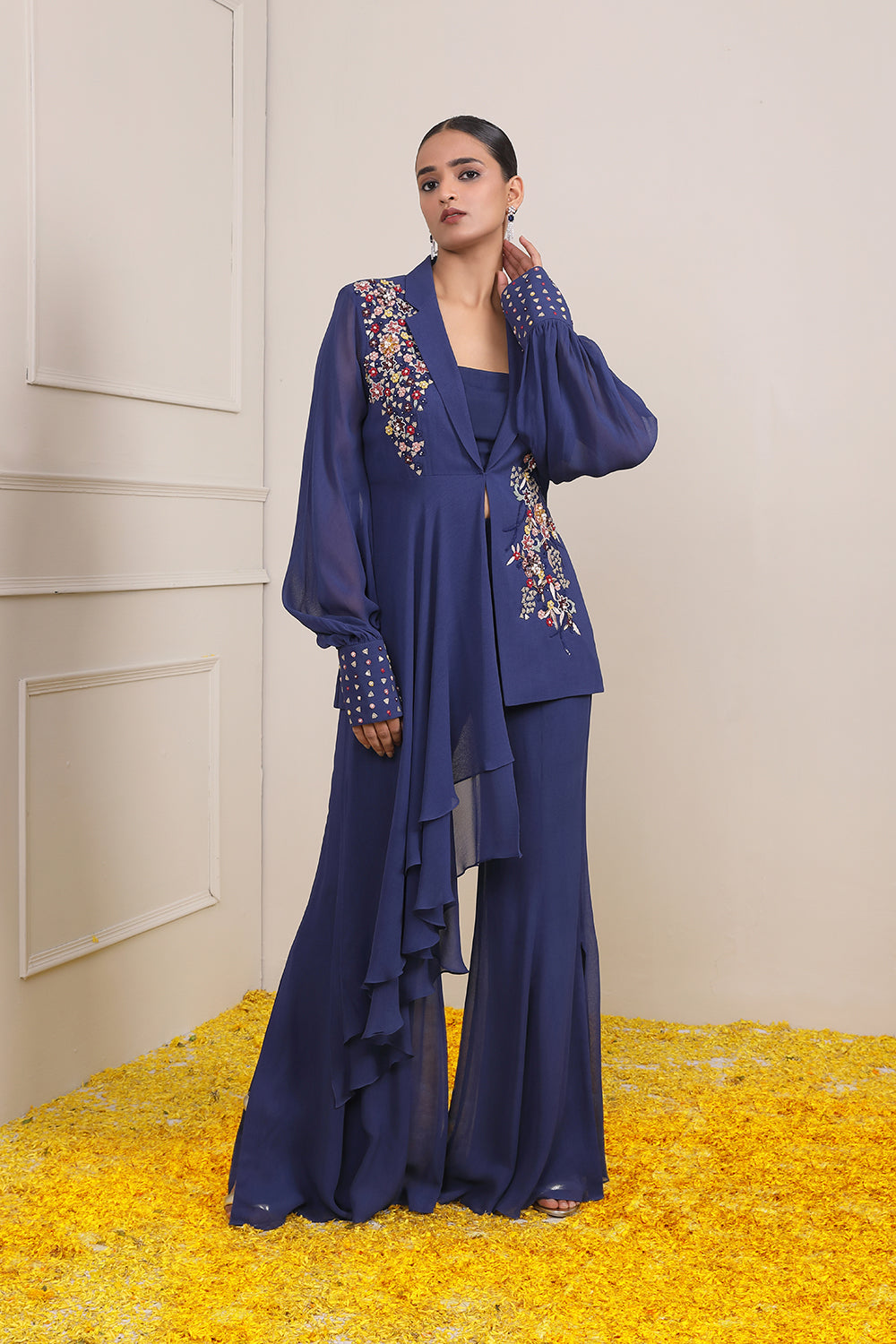 Rabia Sharara Set - Auraya Fashion 