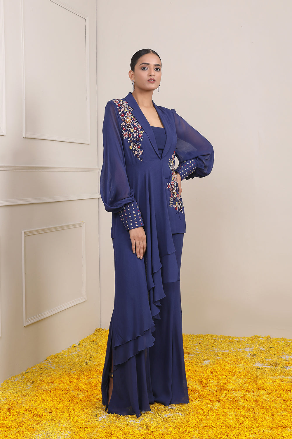 Rabia Sharara Set - Auraya Fashion 