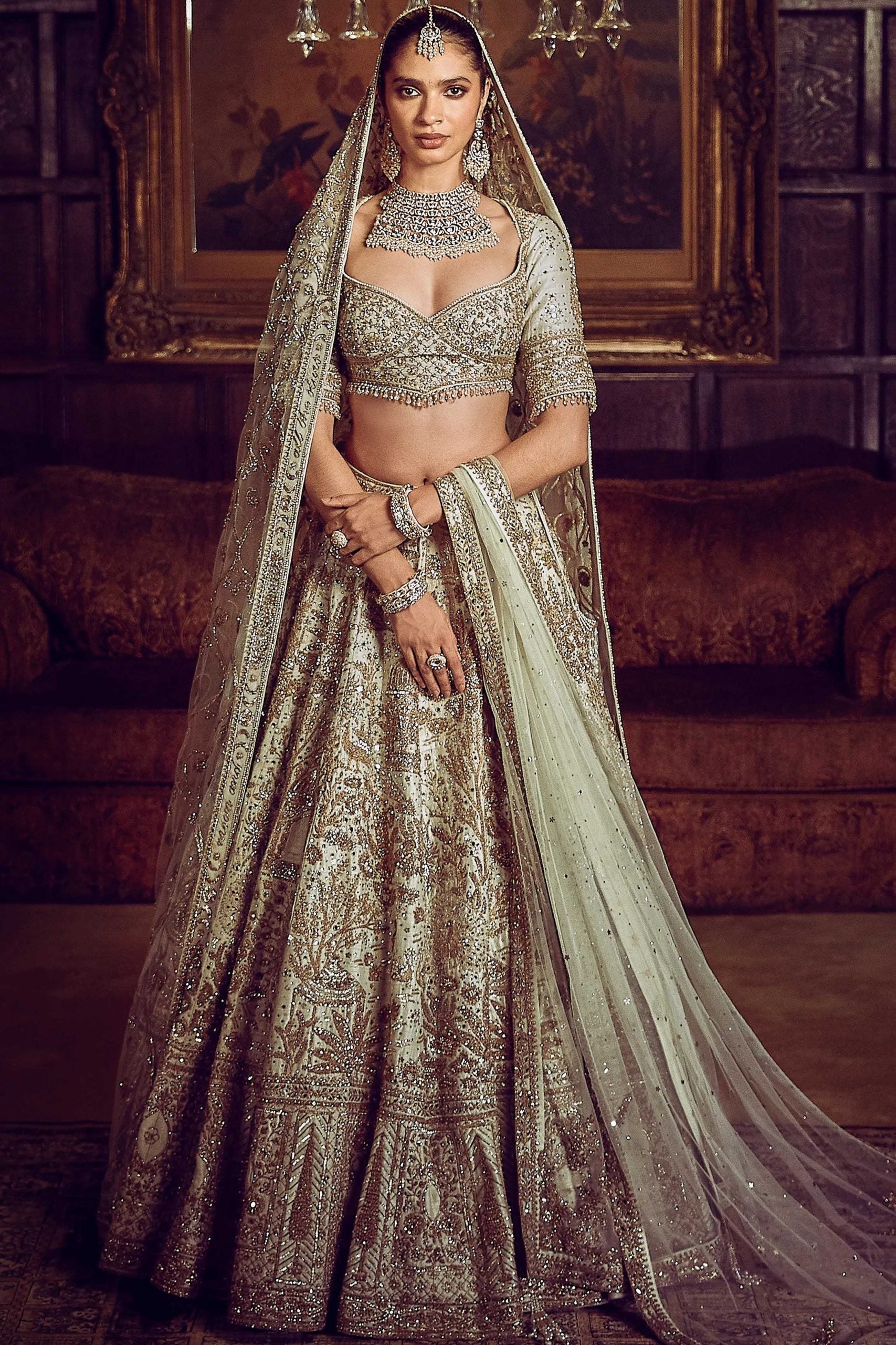 The Morbagh Jade Lehenga