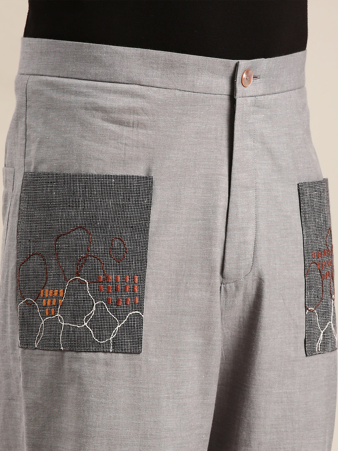 Black Cotton Pant