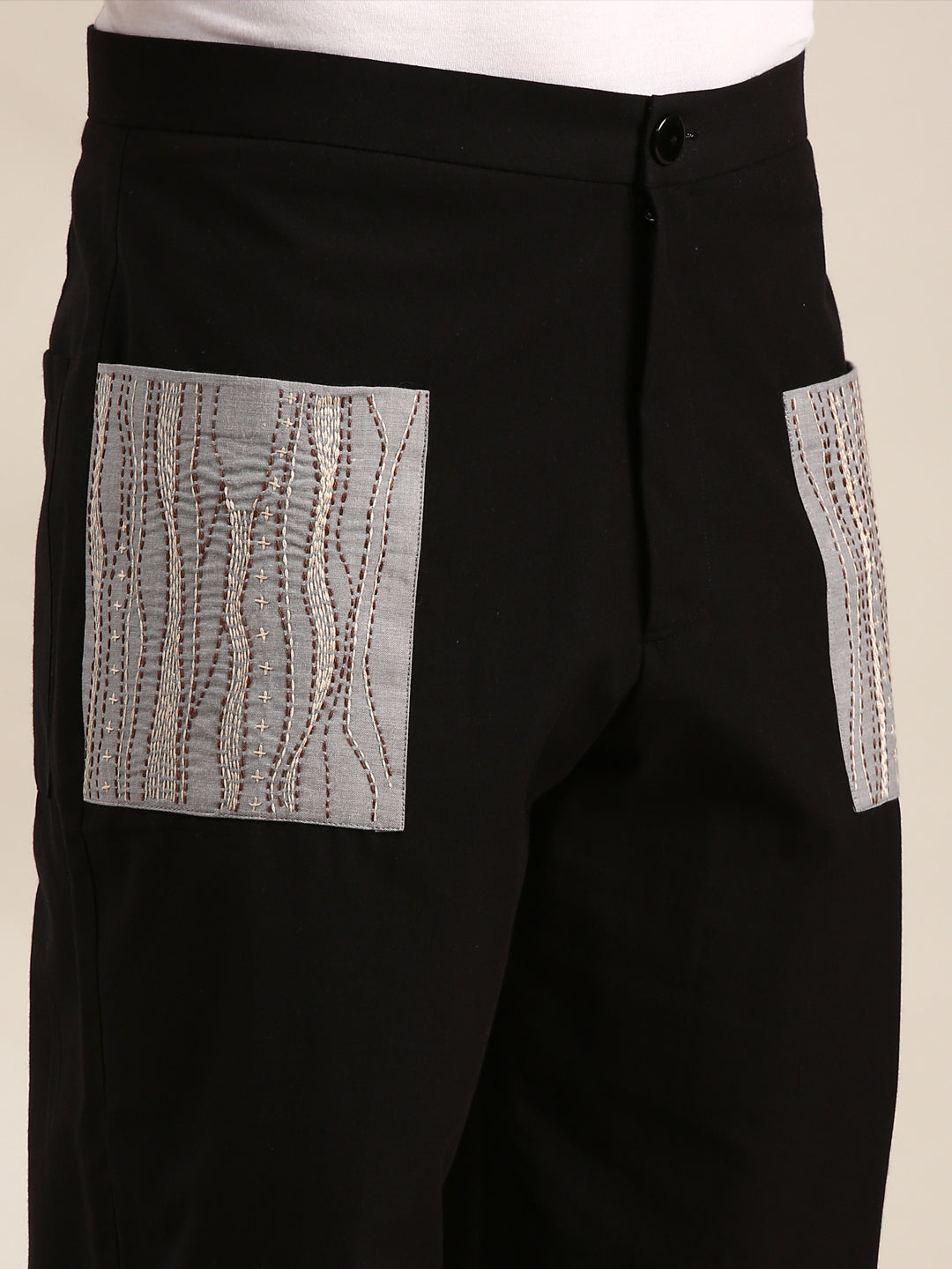 Silver Grey Cotton Pant