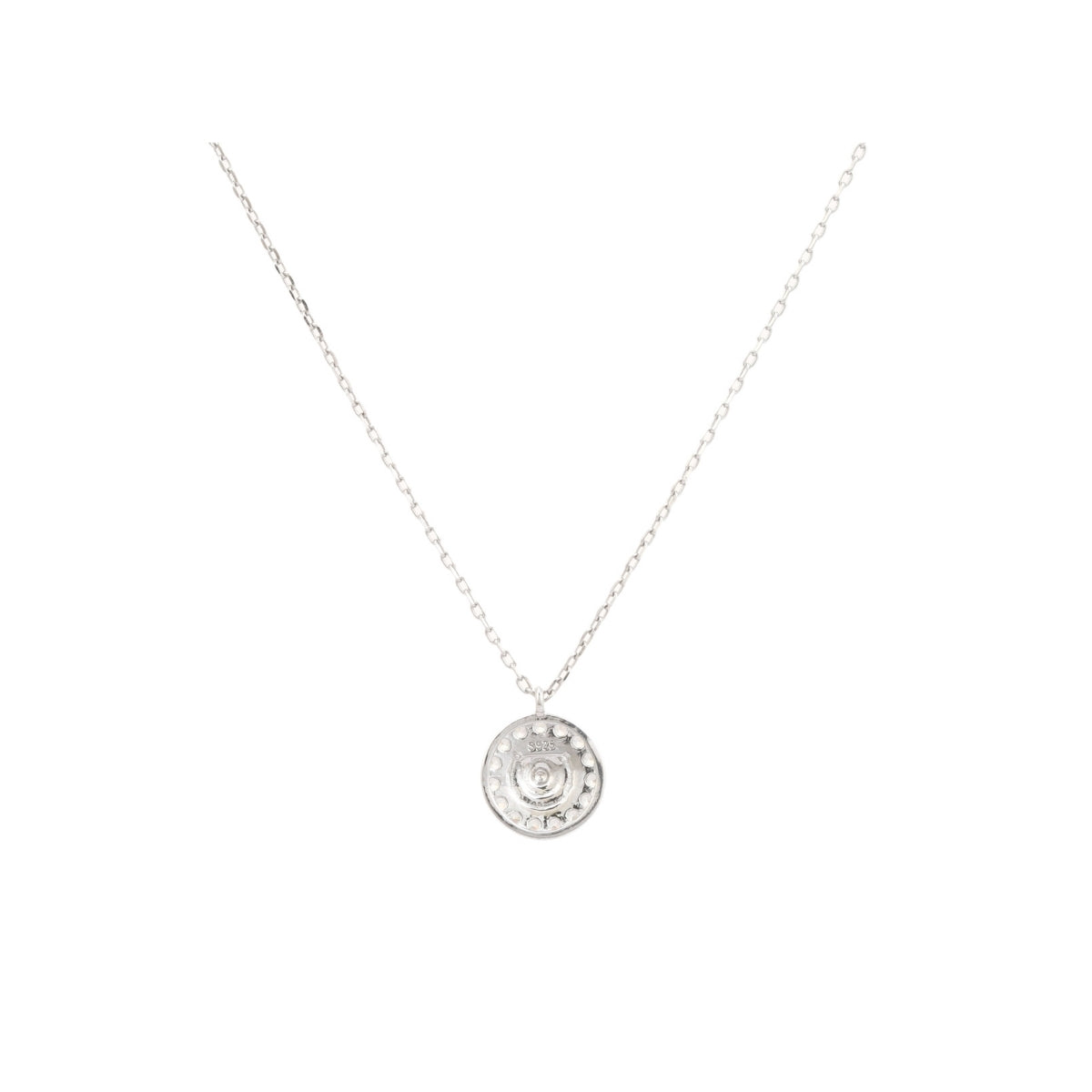 Blue Evil Eye Necklace - 925 Silver Charm for Luck and Protection