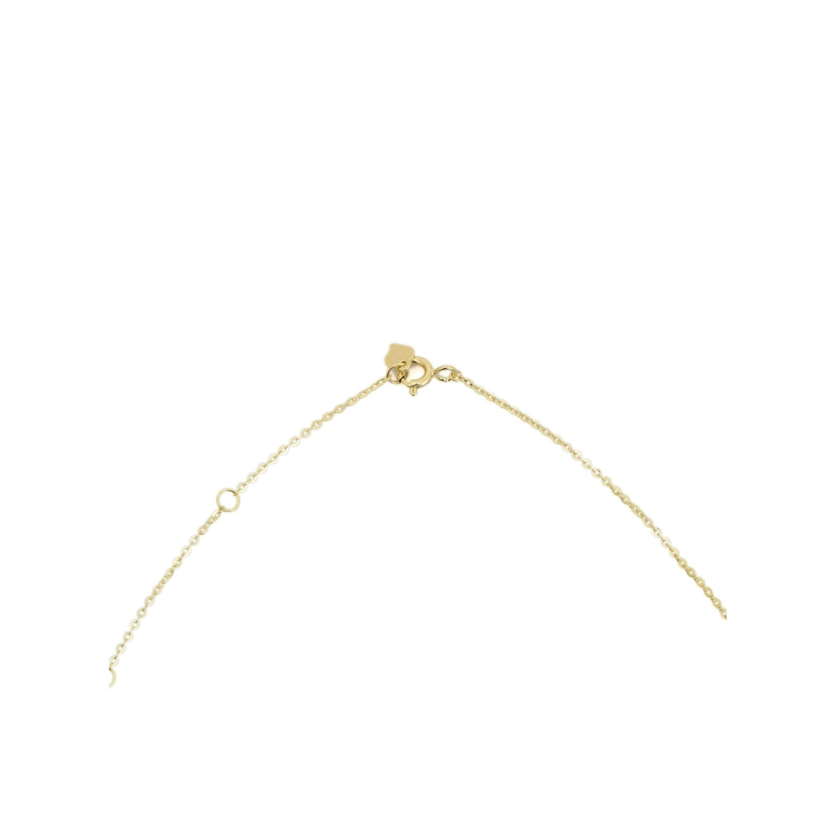 Yellow Gold Pear Drop Necklace for Women