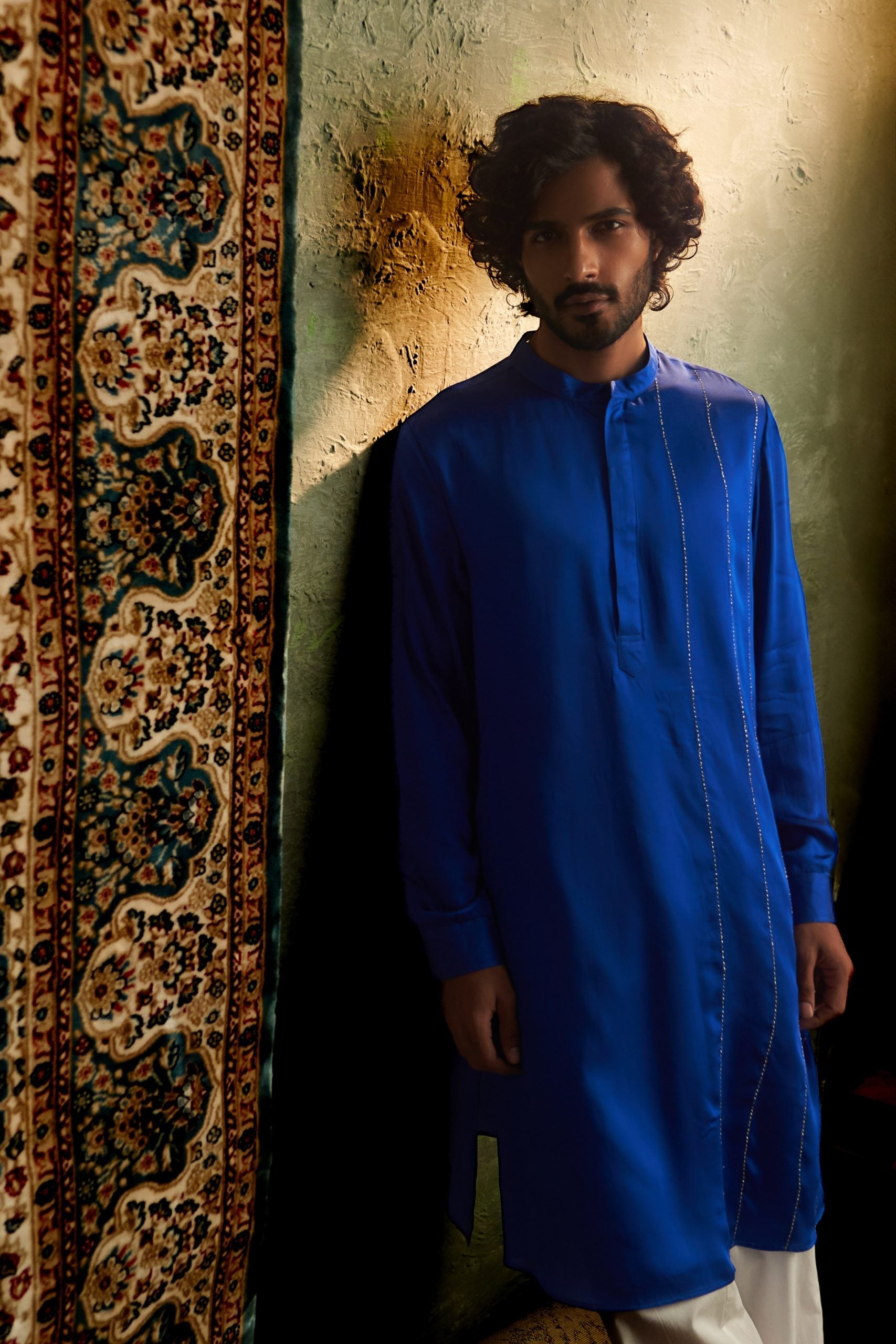 Prarambh Embroidered kurta set for men