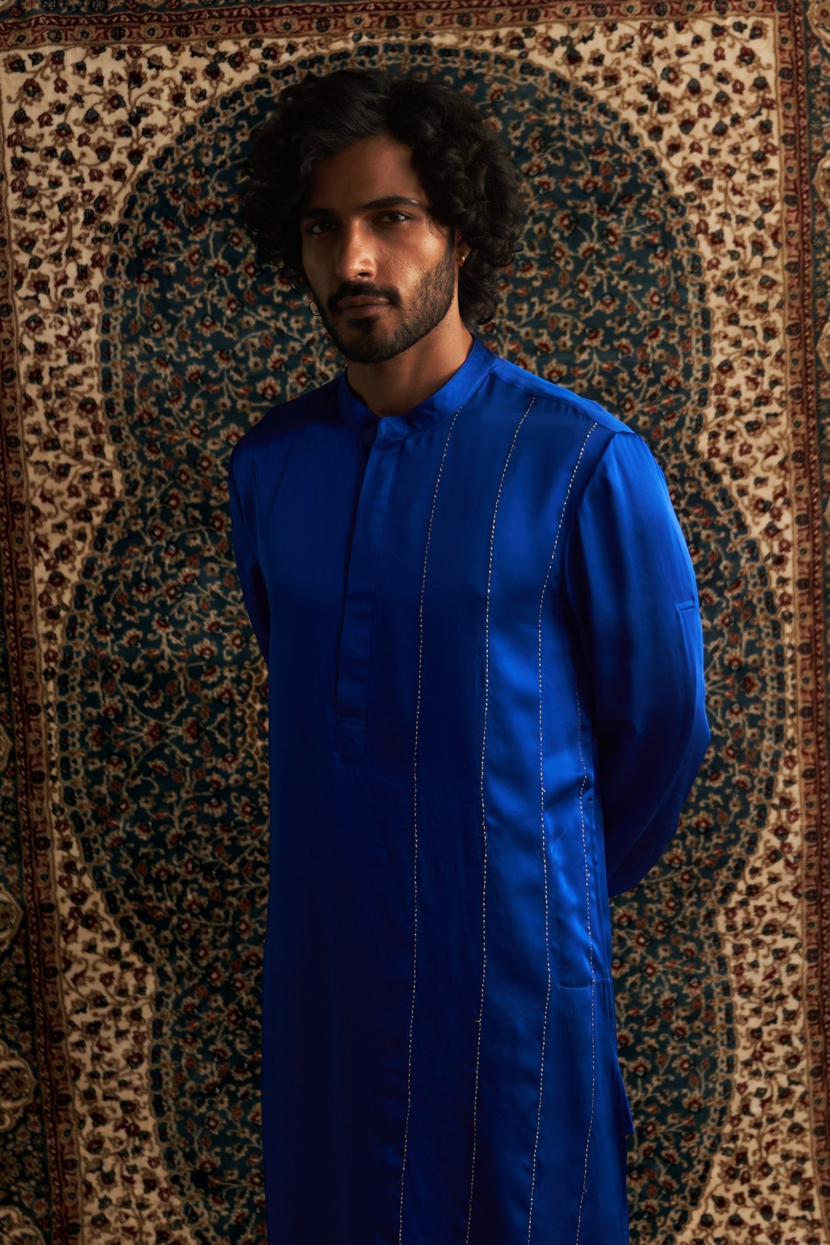 Prarambh Embroidered kurta set for men