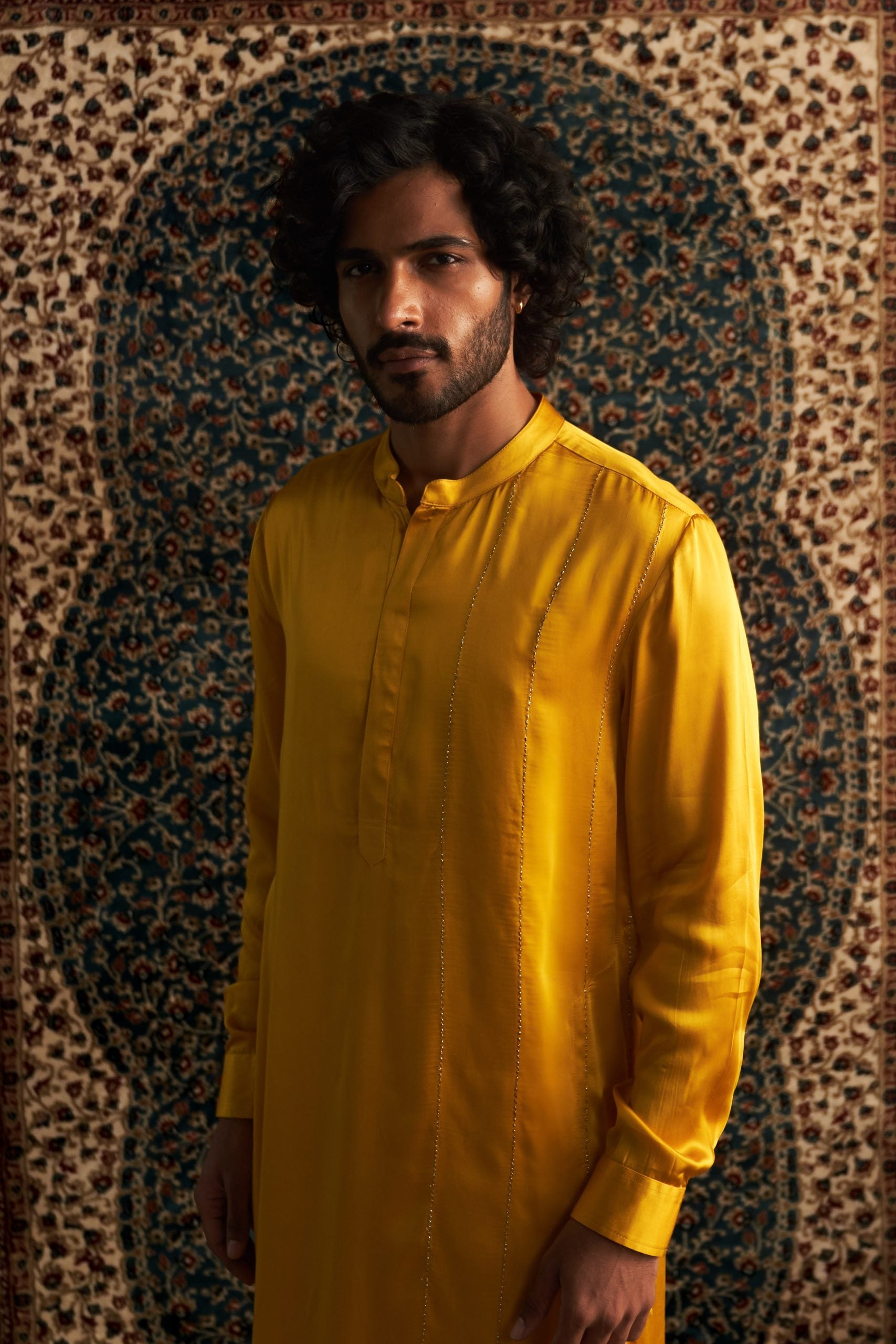 Prarambh Embroidered kurta set for men