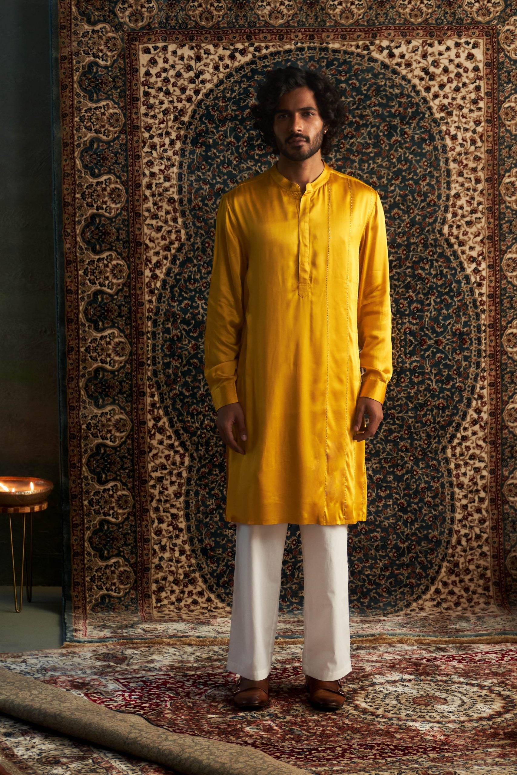 Prarambh Embroidered kurta set for men