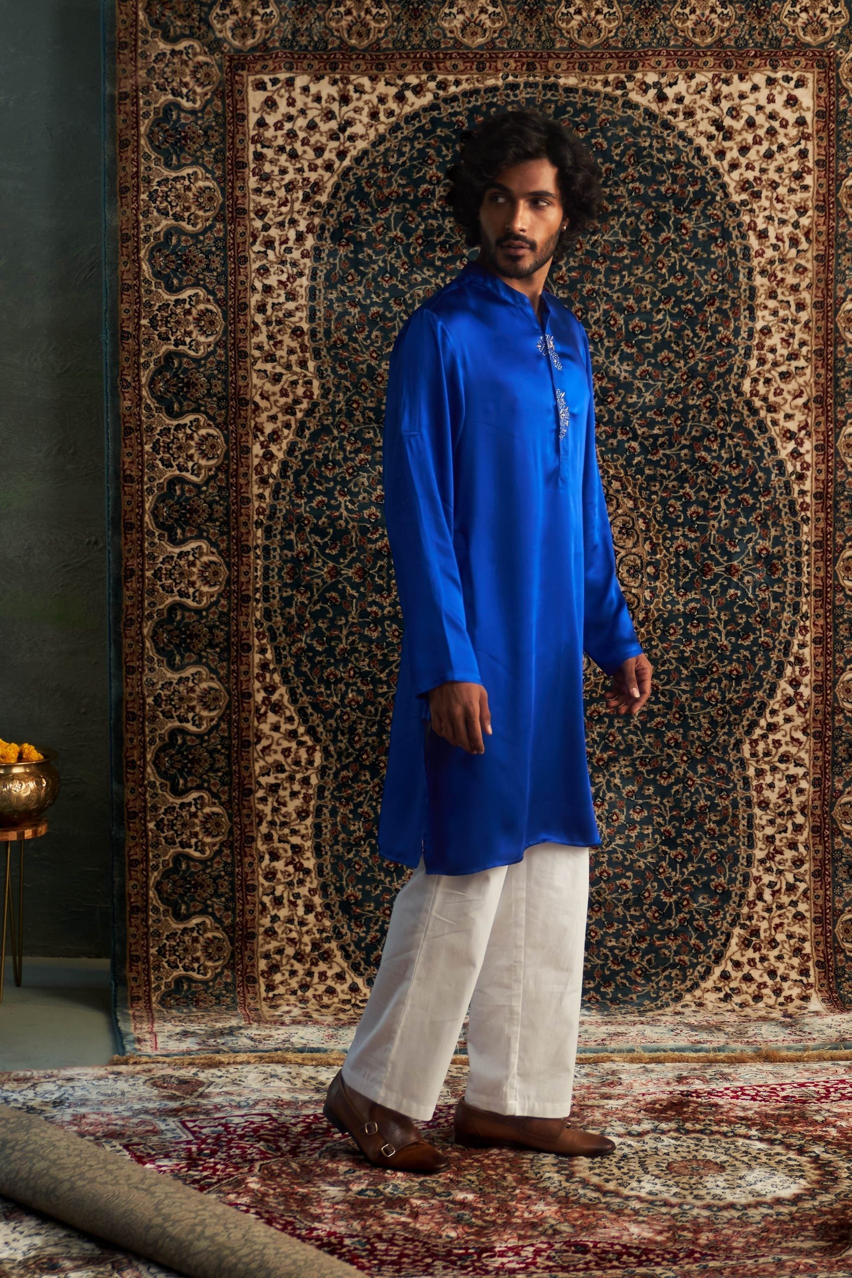 Prarambh Embroidered  kurta set for men